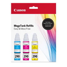 Load image into Gallery viewer, Canon GI-290 CMY Ink Bottle Value Pack - Inkjet - Magenta, Cyan, Yellow - 3 / Pack