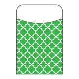 TREND Moroccan Terrific Pockets, 3in x 5in, Green, Pack Of 250 Pockets
