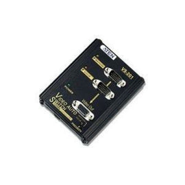 Aten 2 to 1 Video Switch-TAA Compliant - 2 x Computer, 1 x Monitor - 1024 x 768 @ 85Hz - SVGA