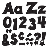 TREND Ready Letters, Friendly Uppercase/Lowercase Combo, 4in, Black, Pack Of 225