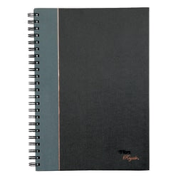 TOPS Royale Wirebound Notebook, 8 1/4in x 11 3/4in, Legal Ruled, 96 Sheets, Gray/Black