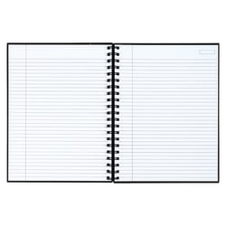 TOPS Royale Wirebound Notebook, 8in x 10 1/2in, Legal Ruled, 96 Sheets, Gray/Black