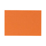 LUX Flat Cards, A7, 5 1/8in x 7in, Mandarin Orange, Pack Of 1,000