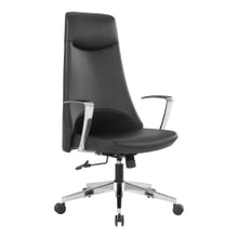 Load image into Gallery viewer, Office Star Dillion Ergonomic Antimicrobial Fabric High-Back Office Chair, Black