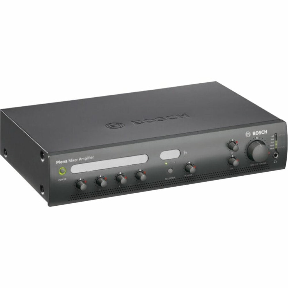 Bosch Plena PLE-1MA060-US Amplifier - 60 W RMS - Charcoal - 50 Hz to 20 kHz - 200 W - Ethernet