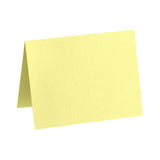 LUX Folded Cards, A9, 5 1/2in x 8 1/2in, Lemonade Yellow, Pack Of 250