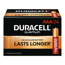 Load image into Gallery viewer, Duracell Quantum AAA Alkaline Batteries, Pack Of 24