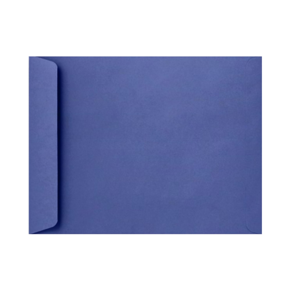 LUX Open-End 9in x 12in Envelopes, Peel & Press Closure, Boardwalk Blue, Pack Of 50
