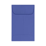 LUX Coin Envelopes, #1, Gummed Seal, Boardwalk Blue, Pack Of 500