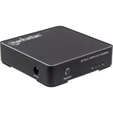 Manhattan 2-Port HDMI Splitter, 4K@60Hz, AC Power, HDCP 2.2 - 4K@60Hz, AC Power, HDCP 2.2