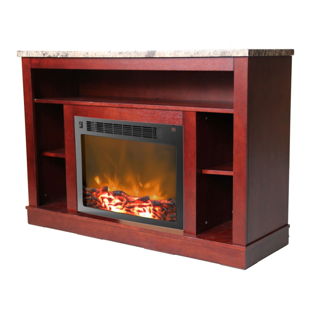 Cambridge Seville Fireplace Mantel with Electronic Fireplace Insert - Indoor - Freestanding