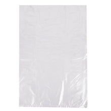 Load image into Gallery viewer, TUF-R LLDPE Bags, Gusset, 8inH x 4inW x 12inD, Clear, 100 Bags Per Pack, Carton Of 10 Packs