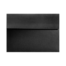 Load image into Gallery viewer, LUX Invitation Envelopes, A6, Gummed Seal, Black Satin, Pack Of 250