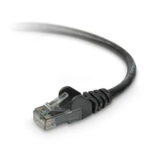 Load image into Gallery viewer, Belkin 6ft Cat6 Snagless Molded Patch Cable RJ45 - patch cable - ethernet - 6 ft - black - RJ-45 Male - Male - 6ft - Black