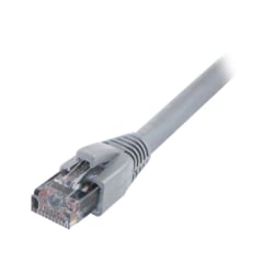 Comprehensive Cat6 Snagless Patch Cable 14ft Grey - USA Made & TAA Compliant - 14 ft Category 6 Network Cable for Network Device - First End: 1 x RJ-45 Male Network - Second End: 1 x RJ-45 Male Network - 24 AWG - Gray - TAA Compliant)