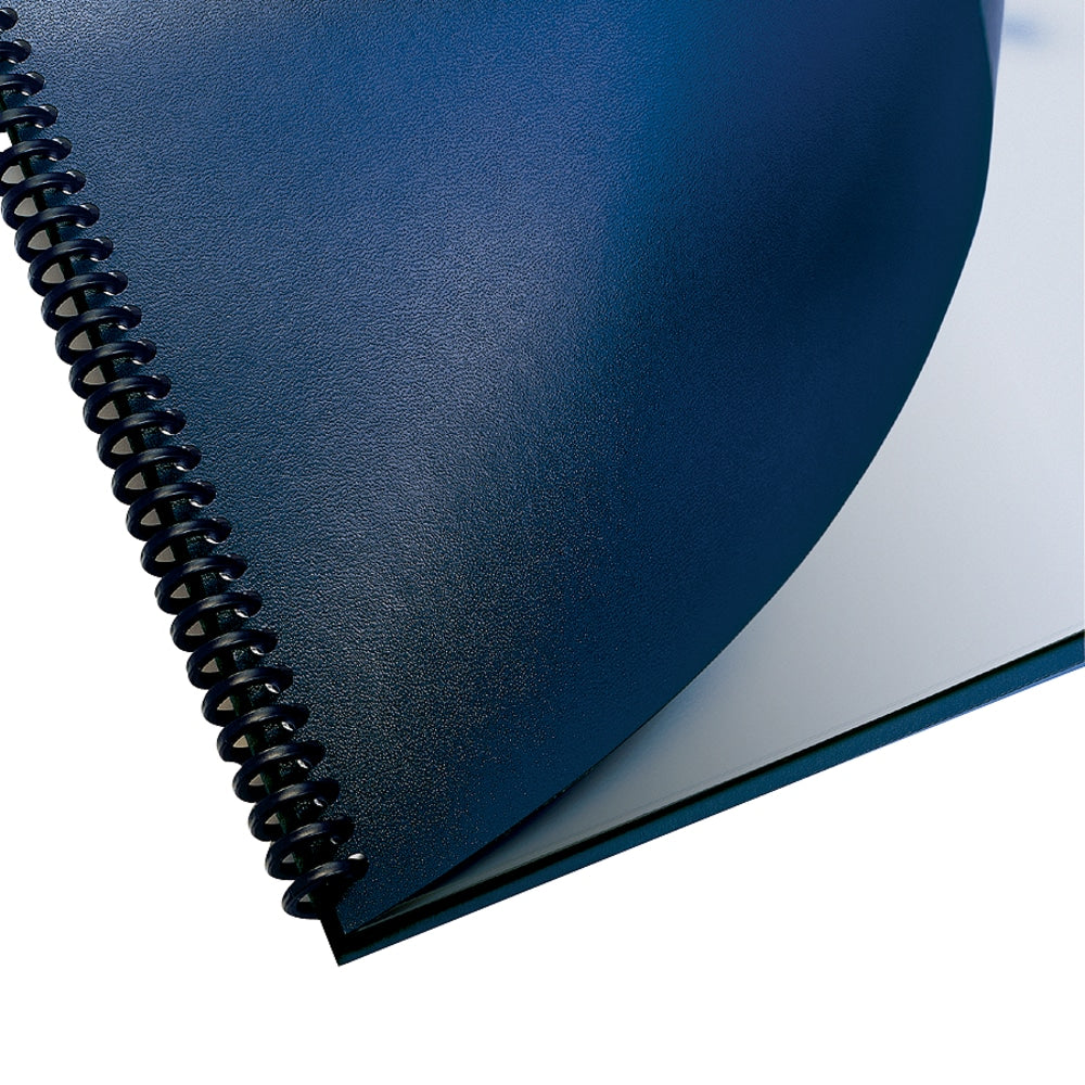 GBC Regency Round Corners Presentation Binding Covers, 8 3/4in x 11 1/4in, Black, Box Of 200