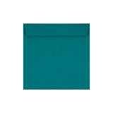 LUX Square Envelopes, 7 1/2in x 7 1/2in, Peel & Press Closure, Teal, Pack Of 50