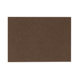 LUX Flat Cards, A7, 5 1/8in x 7in, Chocolate Brown, Pack Of 500