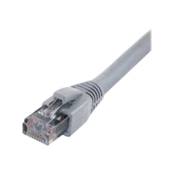 Comprehensive Cat6 Snagless Patch Cable 25ft Grey - USA Made & TAA Compliant - 25 ft Category 6 Network Cable for Network Device - First End: 1 x RJ-45 Male Network - Second End: 1 x RJ-45 Male Network - 24 AWG - Gray - TAA Compliant)