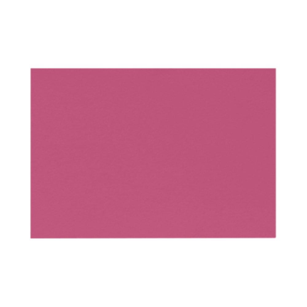 LUX Flat Cards, A9, 5 1/2in x 8 1/2in, Magenta Pink, Pack Of 1,000