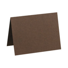 Load image into Gallery viewer, LUX Folded Cards, A2, 4 1/4in x 5 1/2in, Chocolate Brown, Pack Of 500