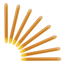 Load image into Gallery viewer, Monteverde Magnum-Size Fountain Pen Ink Cartridge Refills, Yellow, Pack Of 8 Refills