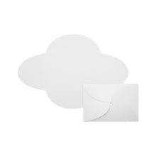 Load image into Gallery viewer, LUX Petal Invitations, A7, 5in x 7in, Bright White, Pack Of 1,000