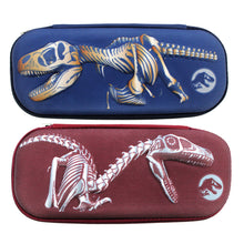 Load image into Gallery viewer, Inkology Jurassic World Pencil Cases, 9inH x 4inW x 2inD, Assorted Designs, Pack Of 8 Pencil Cases