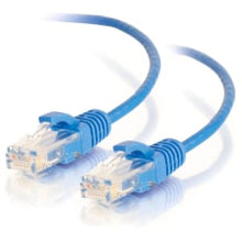 Load image into Gallery viewer, C2G 6ft Cat6 Ethernet Cable - Slim - Snagless Unshielded (UTP) - Blue - Slim Category 6 for Network Device - RJ-45 Male - RJ-45 Male - 6ft - Blue