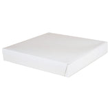 SCT Lock-Corner Pizza Boxes, 1 7/8inH x 12inW x 12inD, White, Carton Of 100 Boxes
