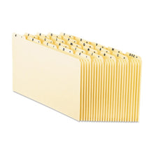 Load image into Gallery viewer, Pendaflex Alphabetical File Guides, Legal Size, Printed Top-Tab, Manila, Pack Of 25