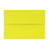 LUX Invitation Envelopes, A1, Peel & Press Closure, Citrus, Pack Of 500