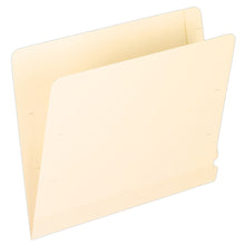 Load image into Gallery viewer, Pendaflex Laminated Spine End-Tab Folders, Straight Cut, Letter Size, Manila, Pack Of 50