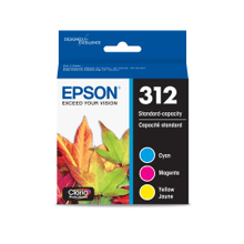 Load image into Gallery viewer, Epson 312 Claria Photo Cyan, Magenta, Yellow Ink Cartridges, Pack Of 3, T312923-S