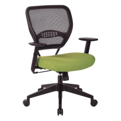 Office Star Space 55 Professional AirGrid Back Managers Chair, Olive