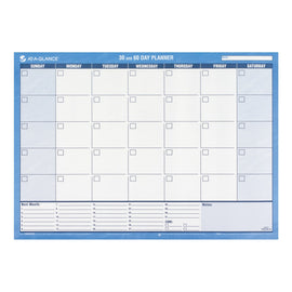 AT-A-GLANCE Undated Monthly Wall Planner, 24in x 17in, 30% Recycled