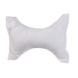 DMI Rest Pillow Hypoallergenic Neck Pillow With Print Cover, 24in x 18in, Rosebud
