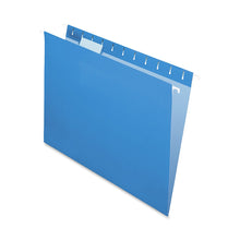 Load image into Gallery viewer, Oxford Color 1/5-Cut Hanging Folders, Letter Size, Blue, Box Of 25