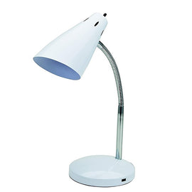 Brenton Studio LED USB Desk Lamp, Adjustable, 15inH, White