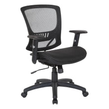 Load image into Gallery viewer, Office Star Ergonomic Mesh Mid-Back Manager&#39;s Chair, Black