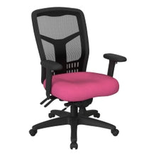 Load image into Gallery viewer, Office Star ProGrid Mesh High-Back Managers Chair, Pink