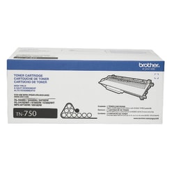 Brother TN-750 Black High Yield Toner Cartridge, TN-750BK