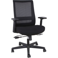 Load image into Gallery viewer, Lorell Mesh High-back Executive Chair - High Back - 5-star Base - Black - Armrest - 1 Each