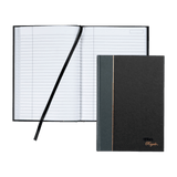 TOPS Royale Casebound Notebook, 5 7/8in x 8 1/4in, Legal Ruled, 96 Sheets, Gray