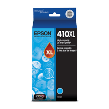 Load image into Gallery viewer, Epson 410XL Claria Premium Cyan High-Yield Ink Cartridge, T410XL220-S
