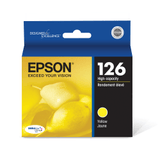 Epson 126 DuraBrite Yellow Ultra-High-Yield Ink Cartridge, T126420