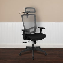 Load image into Gallery viewer, Flash Furniture Ergonomic Mesh High-Back Office Chair, Gray