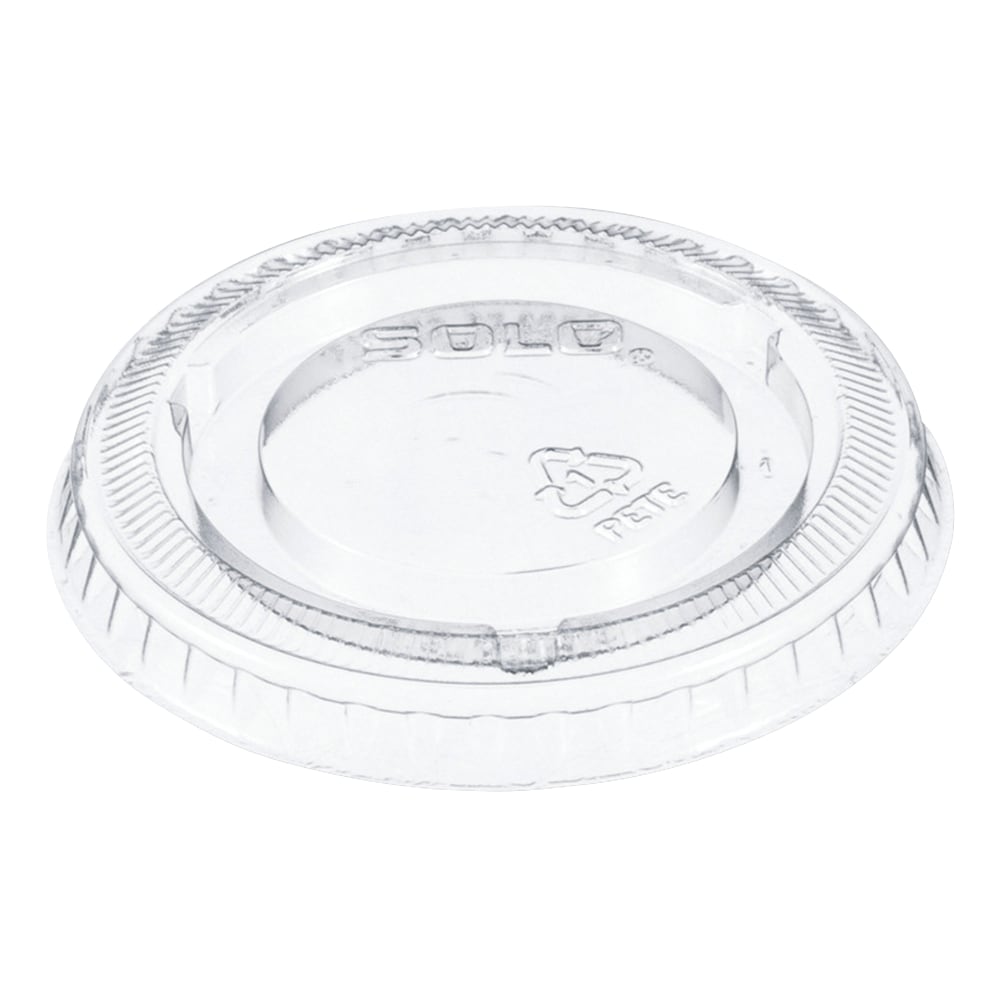 Dart Plastic Cold Cup Lids, 5 Oz, Clear, Carton Of 2,500 Lids