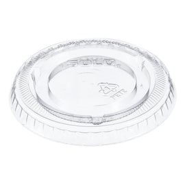 Dart Plastic Cold Cup Lids, 5 Oz, Clear, Carton Of 2,500 Lids
