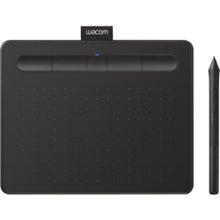 Load image into Gallery viewer, Wacom Intuos Wireless Graphics Drawing Tablet for Mac, PC, Chromebook &amp; Android (small) with Software Included - Black - Graphics Tablet - 5.98in x 3.74in - 2540 lpi Wired/Wireless - Bluetooth - 4096 Pressure Level - Pen - PC, Mac - Black